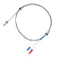 thumbnail image 3 of Thermocouple Probe,M6 Screw Fine Thread Thermocouple Temperature Sensor Streamlined Design, 3 of 9