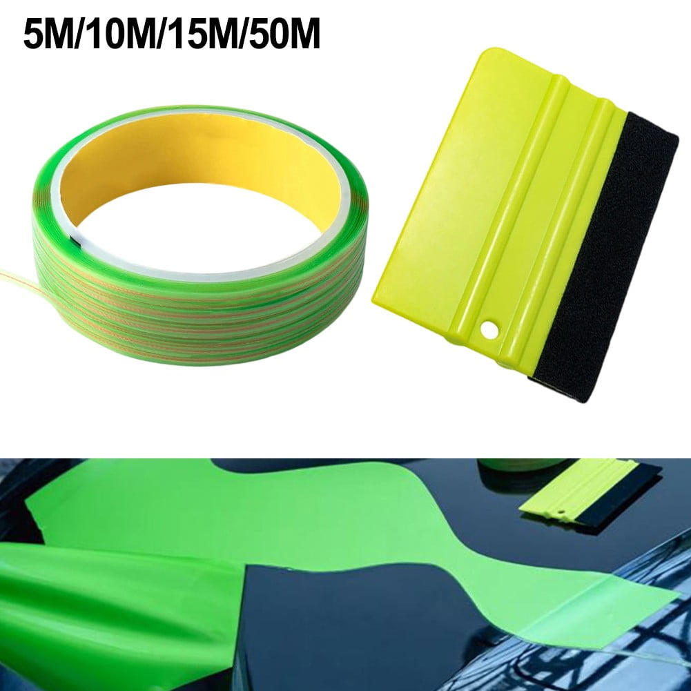 SPRING Flexible 550M Safe Finish Line Tape For Accurate Vinyl Wrapping Applications