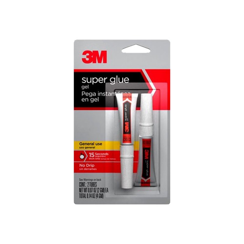 3M Glue (instant adhesive) 0.1 oz (pack of 2)