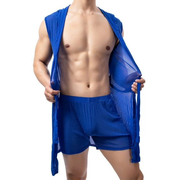 MTBLYS Mens Pajamas Summer Solid Color Lightweight Sleepwear with Pants Casual Loose Fit V-Neck Short Sleeve Pajamas Sleepwear Men