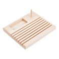 thumbnail image 1 of Quilting Ruler Holder Quilting Wooden Ruler Rack DIY Spool Rack Storage Organizer Sewing Tool Small For DIY Sewing Tool Organization Must Haves Dish Lack Dry Cutting Board with Strainer Rolling Dish, 1 of 4