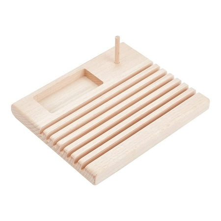 Quilting Ruler Holder Quilting Wooden Ruler Rack DIY Spool Rack Storage Organizer Sewing Tool Small For DIY Sewing Tool Organization Must Haves Dish Lack Dry Cutting Board with Strainer Rolling Dish