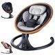 thumbnail image 1 of Columpio eléctrico Baby Swing Larex para bebés con mando a distancia, color gris, 1 of 7