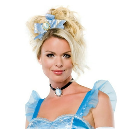 Cinderella Princess Brocade Hair Bow LAA1028