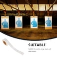 thumbnail image 4 of KAKOWELY square target paster 1 Roll Self-Adhesive Square Target Paster White Shooting Patches Shooting Labels Self-Adhesive Target Sticker for Shooting Practice, 4 of 4