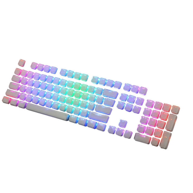 Touche en Cristal Transparent Injection Bicolore Touche Injection Bicolore Touche Personnage Touche Légère Touche Personnalisée Touche de Clavier Mécanique Réaliste