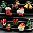 thumbnail image 3 of Twowood Christmas Santa Claus Air Freshener Fragrance Perfume Vent Clip Car Ornaments, 3 of 10