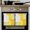 Yellow Gray White, variant on Sage Green Gray 1 Pack Kitchen Towel, Water Absorbent Dish Towel, Modern Oil Painting Geometric Abstract Decorative Hand Towels - Quick Drying Cloth for Cooking Baking, 18x28 Inch