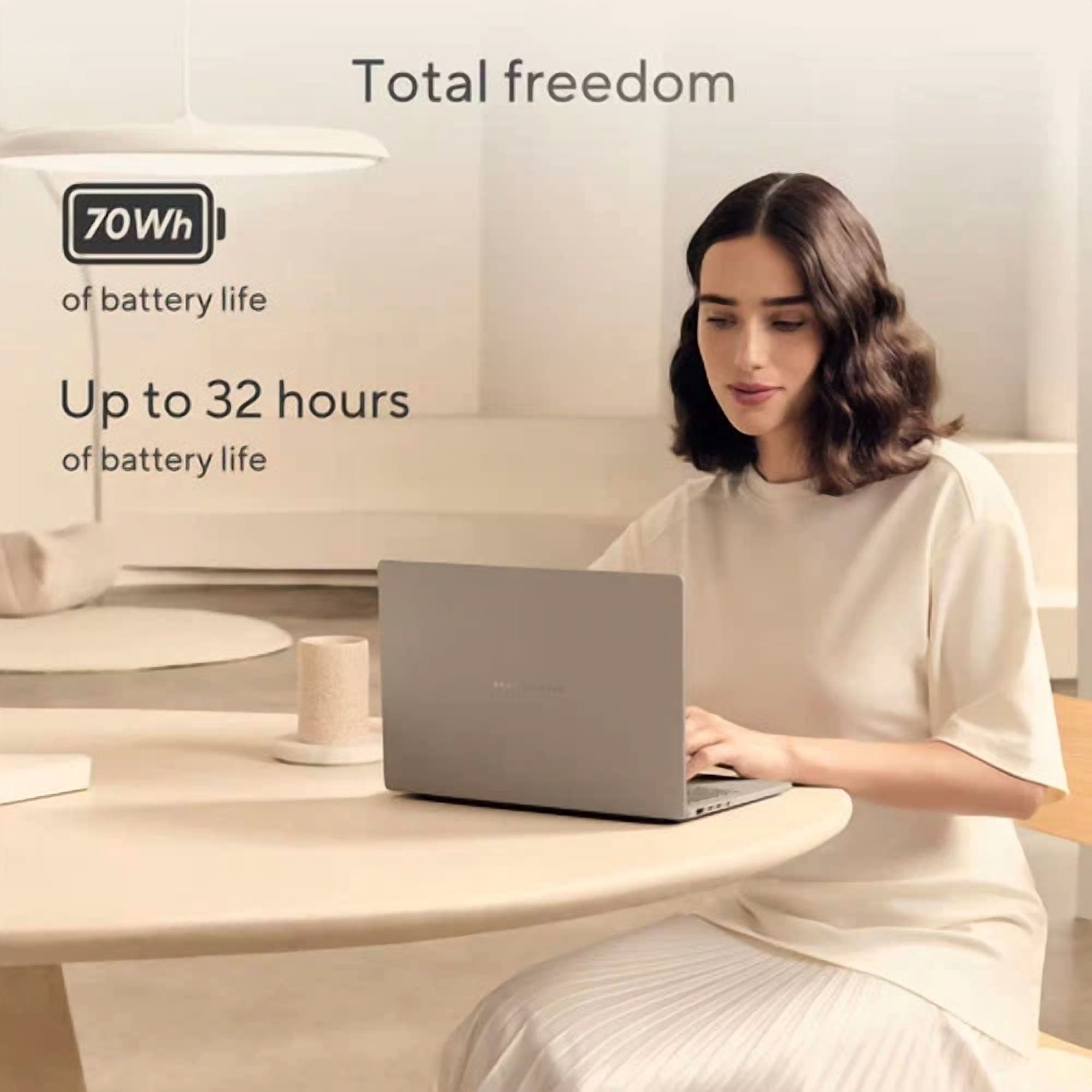 Asus Zenbook A14 14" Laptop, Qualcomm Snapdragon X Plus X1P-42-100, 16GB RAM, 512GB SSD, Windows 11 Home, UX3407QA-X1P512