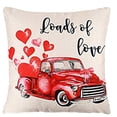 thumbnail image 1 of Panxico Pillow Case 1PC Home Valentine's Day Pillowcase Decorative Pillow Case Creative Pillow Case A, 1 of 6