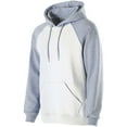 thumbnail image 4 of Holloway Sportswear 3XL Banner Hoodie White/Athletic Heather 229179, 4 of 4