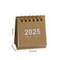 thumbnail image 3 of BAOPAI 2026 Mini Desk Calendar July 2026 To December 2026 Planner With Thick Paper Tri Fold Design For Home Office Organization, 3 of 5