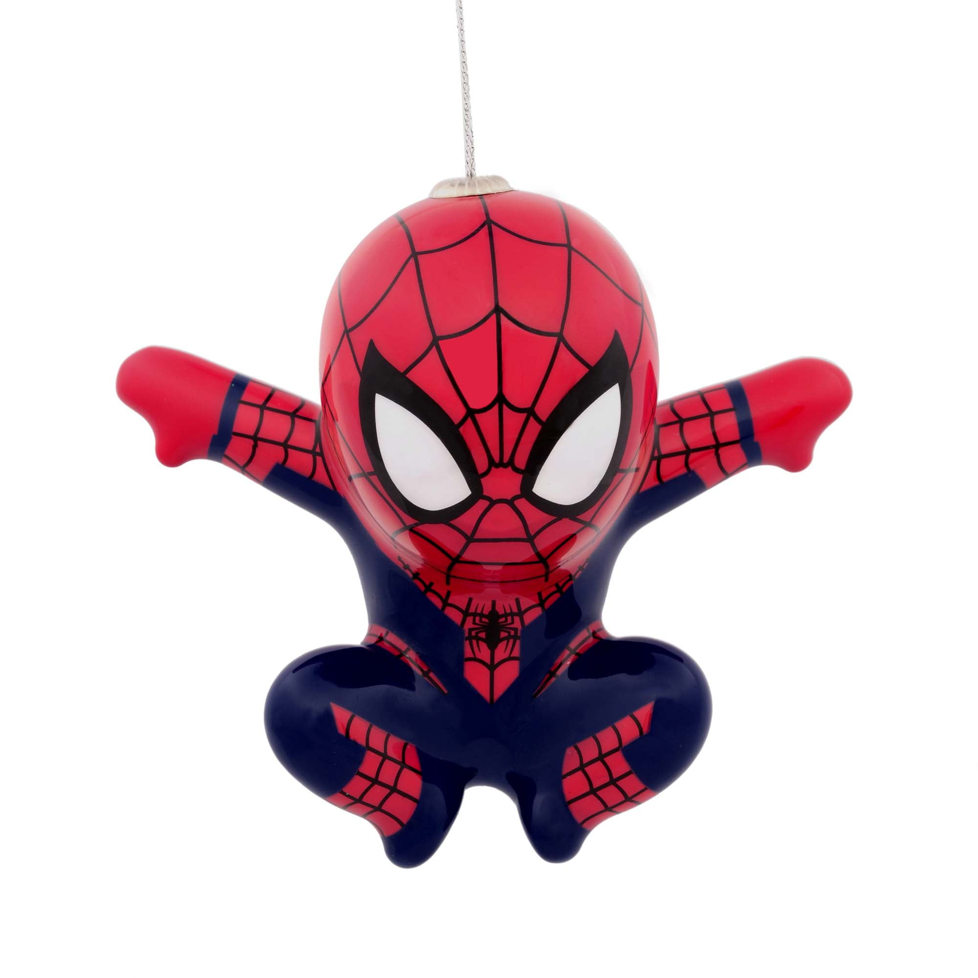 Hallmark Marvel SpiderMan Decoupage Christmas Ornament