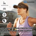 thumbnail image 2 of Visera solar Sukeen Sports ligera, plegable y refrescante, negra, 2 of 6