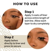 Eylure Promagnetic Eyeliner & Faux Mink Wispy Eyelash System