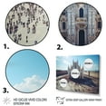 thumbnail image 3 of Designart "Cathedral Duomo Italy Milan painting" Italy Floater Framed Canvas Wall Art, 3 of 7