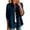 Dark Blue, variant on Denim Jackets for Women Tassel Brushed Long Sleeve Button Up Casual Open Front Jean Coat with Pockets