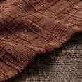 thumbnail image 2 of THOPBPRK Textured Throw Pillow Covers Thick Chenille Decorative Pillows Terracotta 18x18 Inch Set of 2 Modern Boho Farmhouse Home Decor Neutral Cushion Covers for Couch Sofa Living Room Bedroom, 2 of 7
