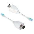 thumbnail image 6 of Replacement Brush Heads Compatible with E-Series HX7022 HX7001 Essence Xtreme Elite Advance and CleanCare Screw-On Toothbrush Handles (Pack Of 4), 6 of 6