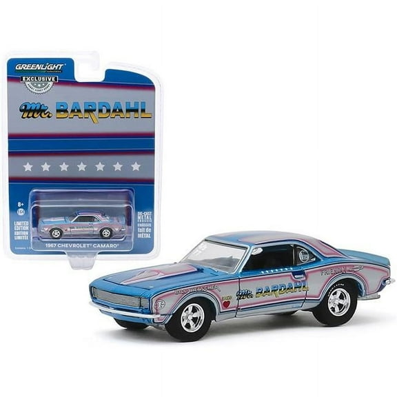 Greenlight 1:64 1967 Chevrolet Camaro Bill Hielscher Bardahl Hobby Exclusive