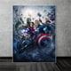 thumbnail image 4 of Marvel Movie-carteles de los vengadores, pinturas en lienzo en la pared, arte del Capitán América, Iron Man, Infinity War, imágenes decorativas, 4 of 4