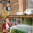 thumbnail image 2 of 3/4inch DN20 Brass Water Pressure Regulator Valve Water Pressure Reducer Regulator Adjustable Relief Valve Gauge, 2 of 5