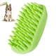 thumbnail image 1 of Cepillo de champú de silicona para mascotas para pelo largo y corto, mascotas medianas y grandes, perros y gatos, cepillo de curry para lavado de ducha, perros y mascotas (verde), 1 of 5