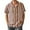 CC03-Light Brown, variant on Inglocry Mens Striped Summer Shirts Casual Button Down Short Sleeve Beach Stylish Untucked Hawaiian Shirts Blue 4XL