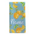 thumbnail image 3 of Lemon Limes Personalized Waffle Tea Towel, 3 of 4