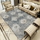 thumbnail image 4 of Alfombra de estilo persa para sala de estar, mesa de centro de estilo europeo, dormitorio lleno de manta de noche de estilo étnico simple y elegante, 4 of 5