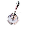 thumbnail image 3 of "Premium Nautical Aluminum Bell with Nickel Plating | Pirate's Ship Bell |   Wall Decor | Nagina International (7 Inches)", 3 of 6