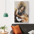 thumbnail image 4 of Gary Moore Canvas Poster Canvas Art Poster and Wall Art Picture Print Modern Family bedroom Decor Posters 24x36inch(60x90cm), 4 of 6