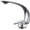 A, variant on Restroom Bathroom Basin Faucets, Single Handle Single Hole Cold and Hot Water Mixer Tap, Waterfall Modern Brass Washbasin Washing Faucet, Chrome,A