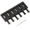 thumbnail image 3 of Musiclily Pro 10.8mm Stainless Steel Modern Guitar Tremolo Bridge Saddles for Strat Style Electric Guitar,Black (Set of 6), 3 of 5