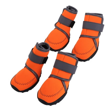 DOPI Dog Shoes Waterproof Dogs Small Booties Size Large Winter Cold Weather Anti Boots Medium Puppy Rain
