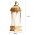 thumbnail image 6 of Cheer US Vintage Decorative Lantern with LED Pillar Candle - Outdoor Lantern Waterproof Lanterns Battery Powered Lanterns Decorative Wedding - LED Lantern, 6 of 8