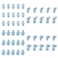 thumbnail image 6 of YIHONGMU 50pcs Grease Zerk Fitting Kit Assortment, 6 of 6
