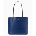 thumbnail image 3 of Kate Spade New York Women's Ava Reversible Refined Grained Leather Tote (Pale Amethyst), 3 of 4