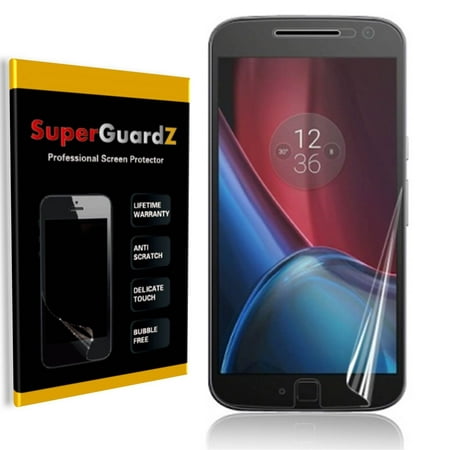 [8-Pack] For Motorola Moto G4 plus / Moto G plus (4th Gen) - SuperGuardZ Ultra Clear Screen Protector, Anti-Scratch, Anti-Bubble