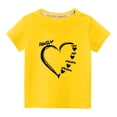 thumbnail image 1 of MeetoTime T-shirt à Manches Courtes pour Garçons et Filles, Col Rond, Coton, 3-10 Ans, 1 of 6