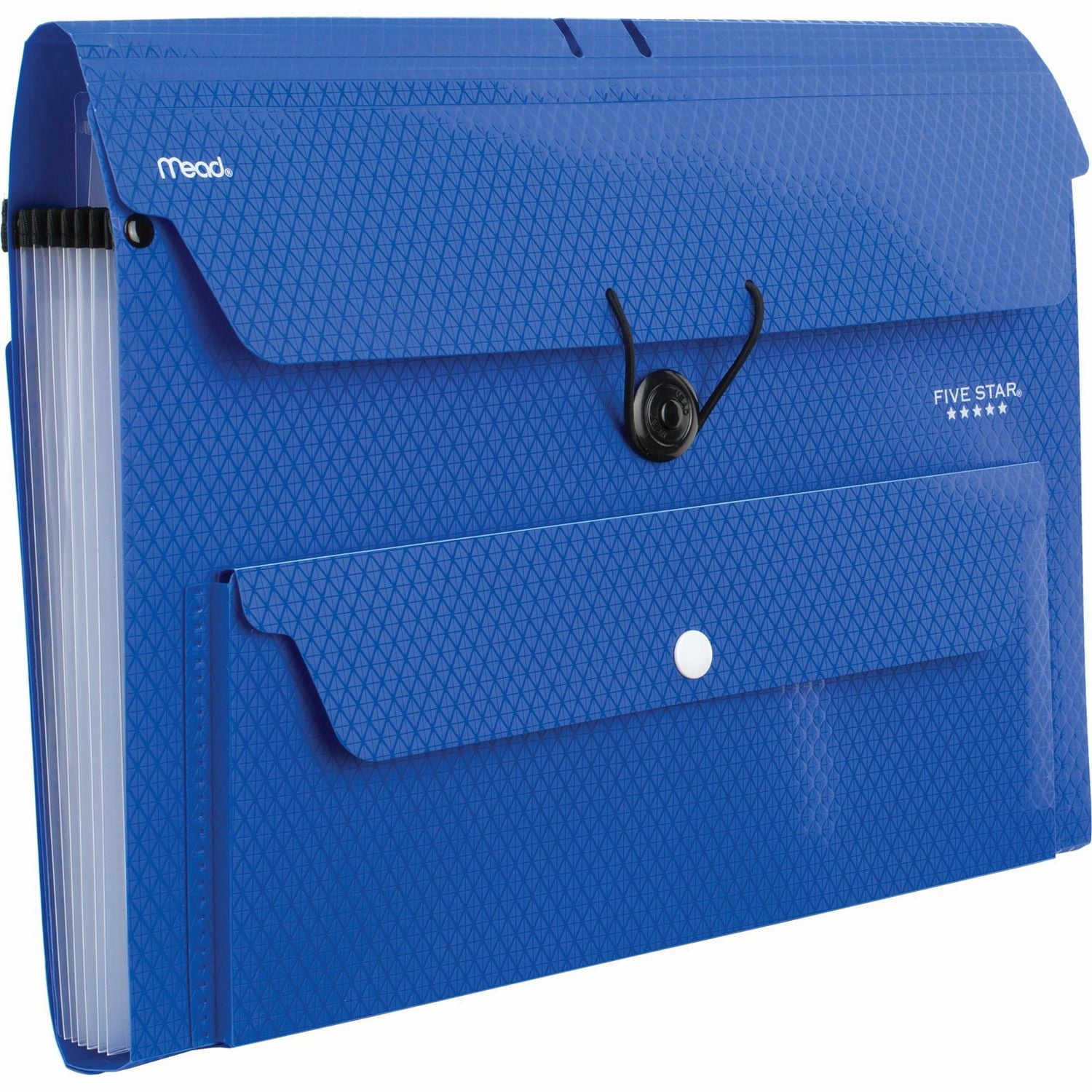 Classeur expansible Five Star à 7 pochettes + rangement supplémentaire Classeur exp. 7 pochettes