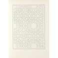 thumbnail image 2 of Jules Bourgoin 11x14 Black Ornate Wood Framed Double Matted Museum Art Print Titled: The Elements of Arabic Art Pl 152 (1879), 2 of 5