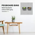 thumbnail image 4 of 10Pcs Pegboard Box, Pegboard Bin Kit, Pegboard Basket Storage Organizer, Pegboard Accessories Parts for Organizing Tools, 4 of 5