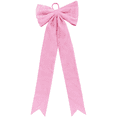 thumbnail image 1 of Holiday Time 70-Inch Giant Light Pink Velvet Bow Decoration, 22.83 x 70 Inches, 1 of 5