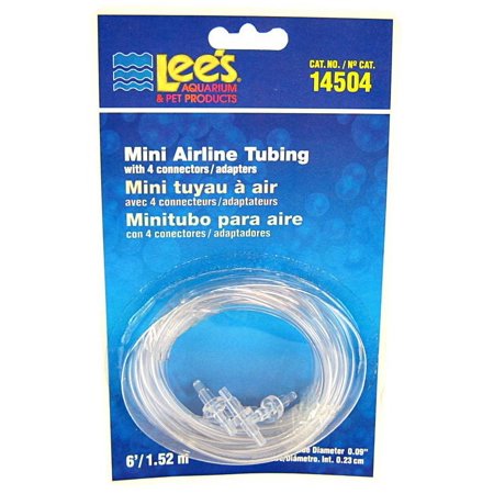 UPC: 0010838145040 | Lees Mini Airline Tubing with 4 Connectors