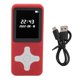 thumbnail image 1 of Bluetooth 5.0 MP3 Player, 1.77 inch LCD Screen, Portable HiFi Music Player with FM Radio, Recorder, Alarm Clock, E-Book, Red, No Memory Card, 1 of 4