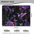 thumbnail image 7 of Yuyamidu Purple Hummingbird Floral Car Trunk Mat, 29-39 Inches Universal Fit Non-Slip Rear Cargo Liner for SUV Sedan Truck, Machine Washable All Weather Vehicle Interior Decor, 7 of 7