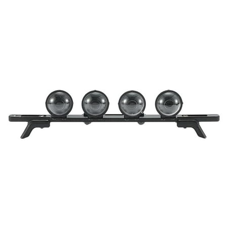 

Metal RC Crawler Car 4LEDs Roof Light Flashing Lamp for AXIAL SCX24 Vehicles Model Buggy Trucks DIY Accs Parts - Round