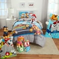 thumbnail image 5 of PAW Patrol Kids 4 Piece Blue Gray Reversible Comforter, Bed in a Bag, Twin, 5 of 8