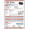 thumbnail image 4 of CSB HR1224W High Rate AGM Battery, 4 of 4